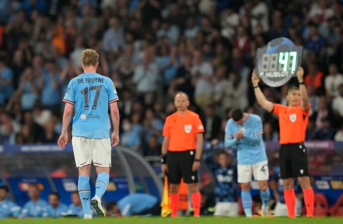 Momentul în care lui Pep Guardiola i-a căzut cerul în cap la finala Manchester City