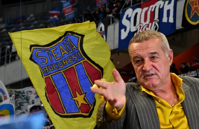 Război total între Peluza Sud și Gigi Becali Război total între Peluza Sud și Gigi Becali