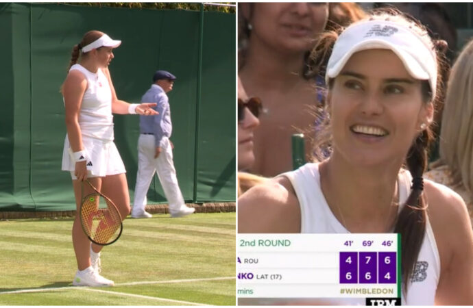 Jelena Ostapenko s-a simțit „furată” în meciul cu Sorana Cîrstea de la Wimbledon! Jelena Ostapenko s-a simțit „furată” în meciul cu Sorana Cîrstea de la Wimbledon!