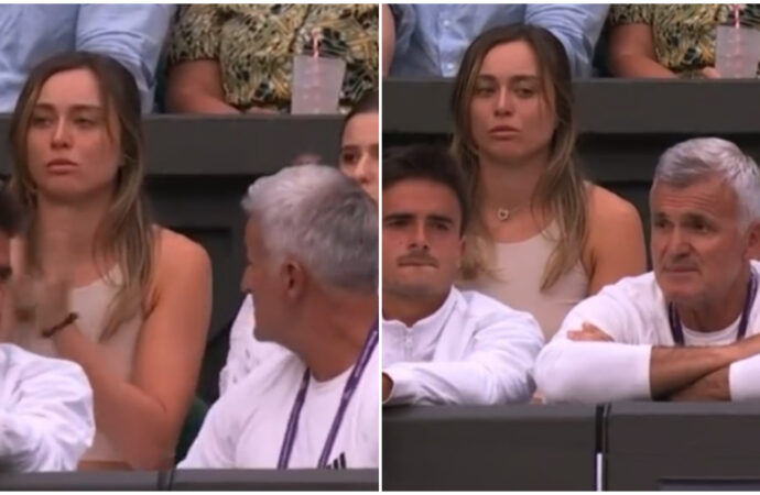 Scene de necrezut în loja lui Stefanos Tsitsipas, cu Paula Badosa și „socrul” ei
