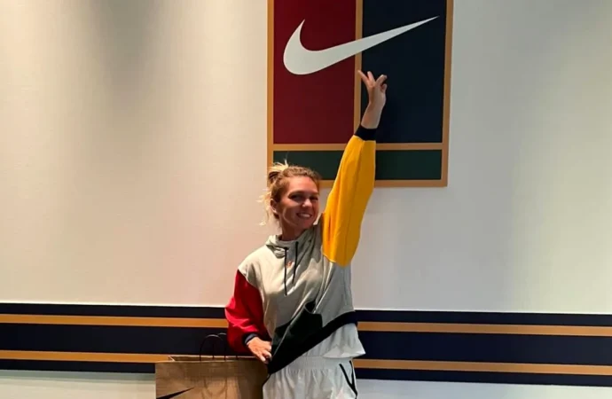 Surpriza de care a avut parte Simona Halep într-un magazin Nike din Constanța