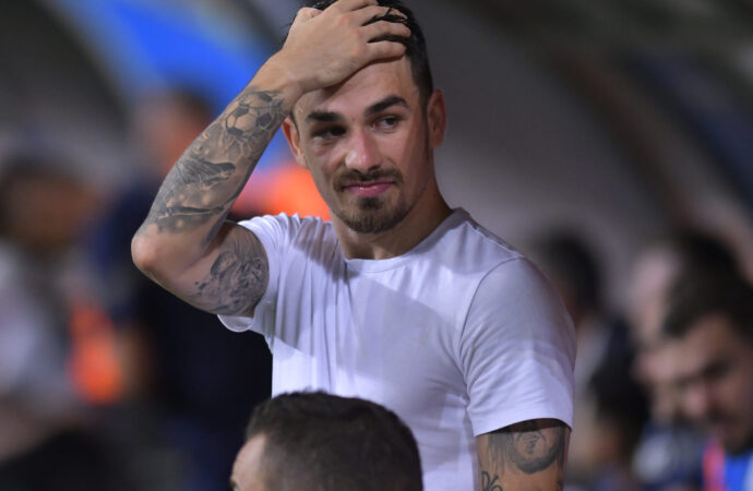 Sergiu Hanca a revenit accidentat din cantonament Sergiu Hanca a revenit accidentat din cantonament