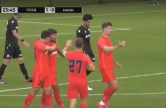 Florinel Coman a marcat spectaculos contra lui PAOK Florinel Coman a marcat spectaculos contra lui PAOK