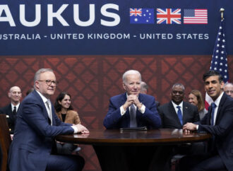 SUA, Marea Britanie şi Australia analizează extinderea alianţei Aukus pentru a descuraja China în regiunea Indo-Pacific SUA, Marea Britanie şi Australia analizează extinderea alianţei Aukus pentru a descuraja China în regiunea Indo-Pacific