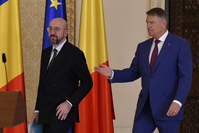 Iohannis îi primeşte la Cotroceni pe Viktor Orban, Charles Michel şi premierii din Belgia şi Croaţia Iohannis îi primeşte la Cotroceni pe Viktor Orban, Charles Michel şi premierii din Belgia şi Croaţia