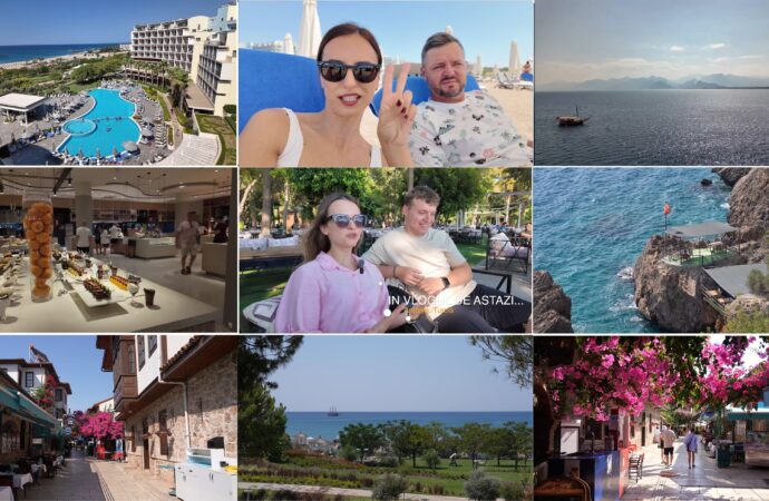 Experiența unor vloggeri români la all inclusive, în Antalya: „N-am crezut că e chiar așa” VIDEO