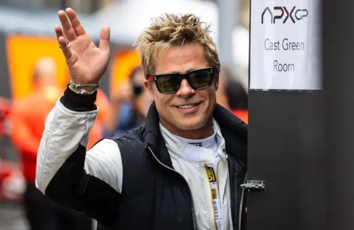 Brad Pitt începe filmările peliculei despre Formula 1 Brad Pitt începe filmările peliculei despre Formula 1
