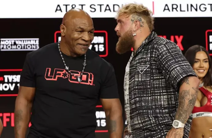 Jake Paul și Mike Tyson intră în ring. Când are loc meciul de box