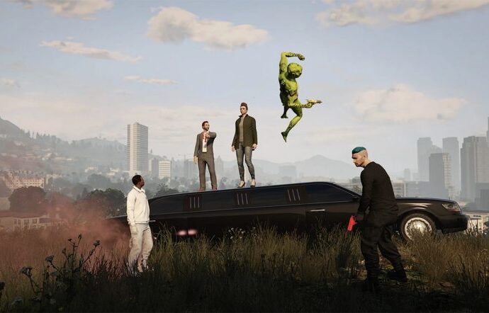 Doi jucători de GTA 5 au pus în scenă o versiune „Hamlet” Doi jucători de GTA 5 au pus în scenă o versiune „Hamlet”