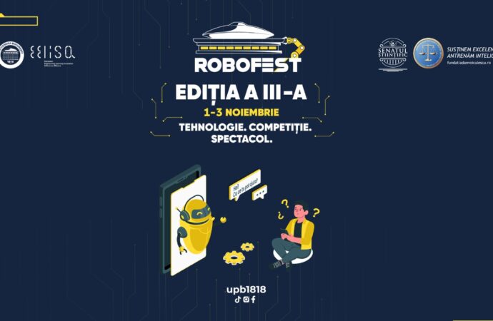 Cel mai mare festival european de TEHNOLOGIE la București. Roboți din filme SF se reunesc pentru trei zile la ROBOFEST Cel mai mare festival european de TEHNOLOGIE la București. Roboți din filme SF se reunesc pentru trei zile la ROBOFEST
