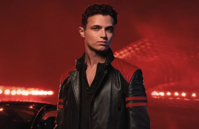 Lando Norris a debutat ca ambasador Ralph Lauren Fragrance