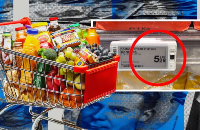 Cât au crescut prețurile la alimentele de bază în prima zi a marilor scumpiri. Diferențele de preț înainte și după majorări