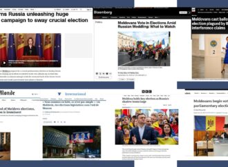 „Un vot crucial”, „alegeri istorice”, „integrarea cu UE sau întoarcere în umbra Moscovei”