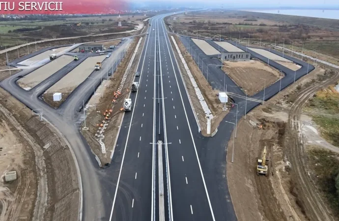 Noi imagini de pe șantierul A7, Focșani