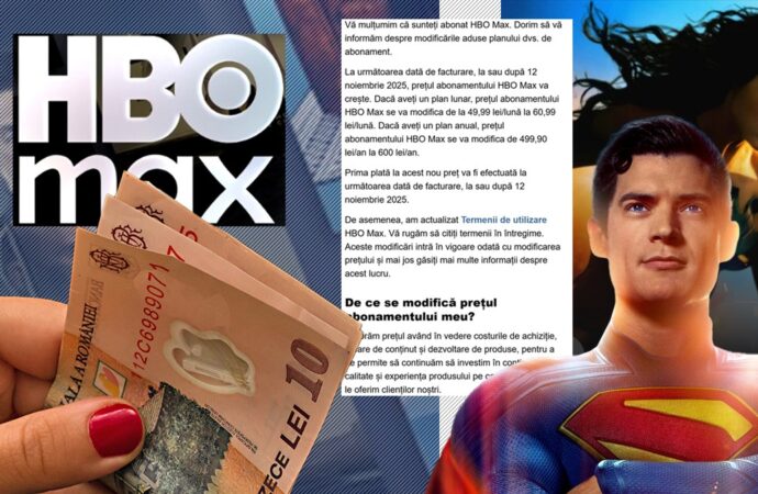 HBO Max anunță scumpirea abonamentului lunar. Câți bani trebuie să cheltuiască un fan al supereroilor DC pentru a viziona toate filmele