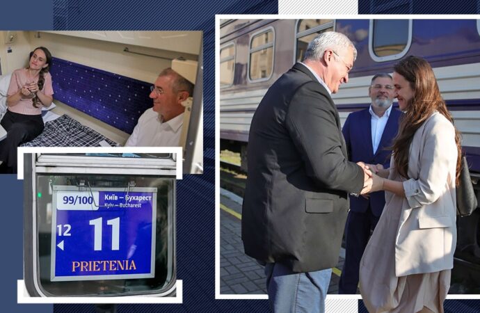 Oana Țoiu, entuziasmată de ruta „Prietenia”, trenul direct care leagă Kievul de București, prin Republica Moldova: „Un nou pas important”