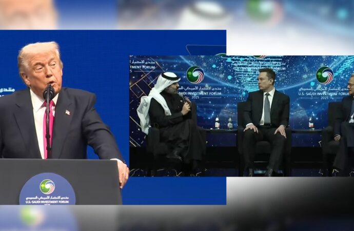 Donald Trump a participat la forumul de investiții SUA-Arabia Saudită, unde Elon Musk și șeful Nvidia au discutat despre viitorul AI