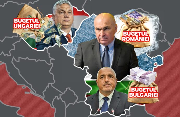 România trage frâna, Bulgaria și Ungaria accelerează. Vecinii fac bugete predictibile și vor performanță economică, România este fix la polul opus. Bolojan anunță că ne vom lungi cu bugetul actual până în ianuarie 2026