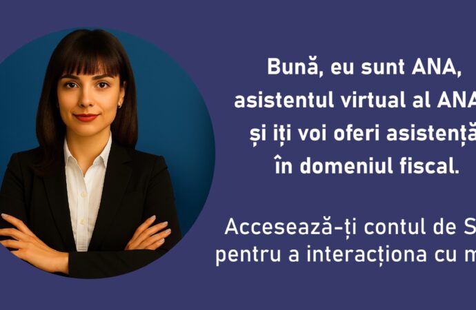 Faceți cunoștință cu ANA de la ANAF. Fiscul și-a luat asistent virtual care să vă rezolve problemele. Ce funcții va avea Faceți cunoștință cu ANA de la ANAF. Fiscul și-a luat asistent virtual care să vă rezolve problemele. Ce funcții va avea