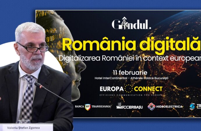 Valeriu Zgonea, la conferința EUROPA CONNECT România Digitală:„Reglementarea nu este o frână a digitalizării, este direcția ei”