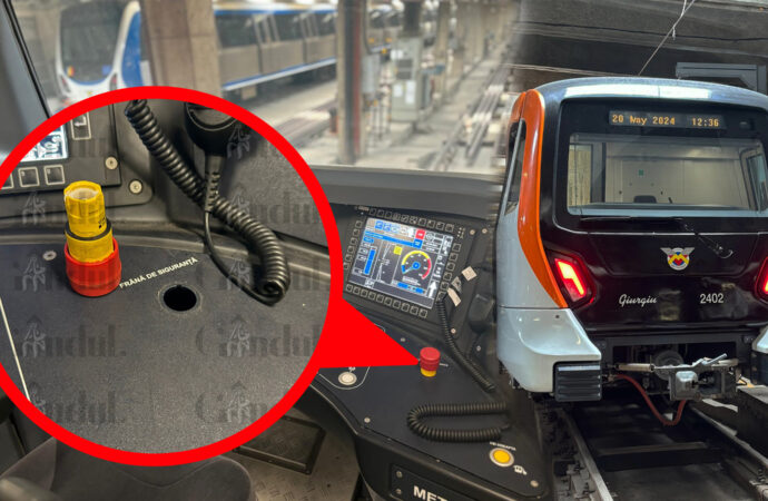 Explicațiile halucinante oferite de Alstom după ce mecanicii Metrorex au rămas în mână cu maneta pentru frâna de siguranță Explicațiile halucinante oferite de Alstom după ce mecanicii Metrorex au rămas în mână cu maneta pentru frâna de siguranță