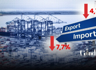 Exporturile au scăzut cu 4,7% în ianuarie 2026, faţă de ianuarie 2025, iar importurile au scăzut cu 7,7%.