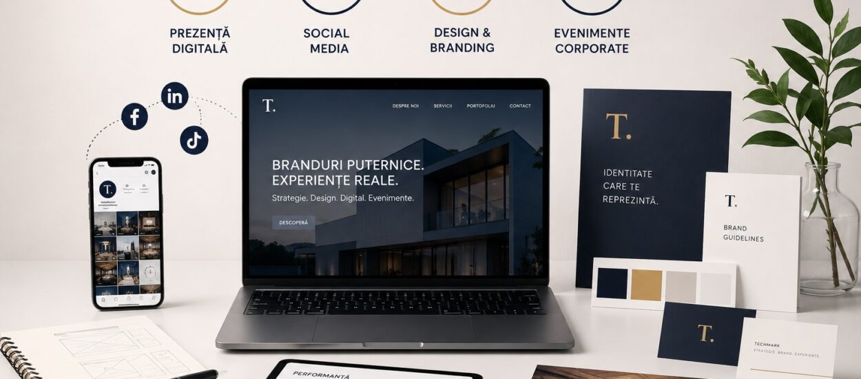 Techmark, compania condusă de Raluca Avram-Danifeld, mizează pe servicii integrate: de la site și social media la evenimente corporate