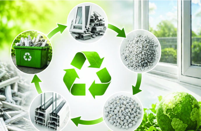 Capacitatea de reciclare a profilelor PVC înfoliate